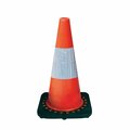 Sas Safety 18 in. Safety Cone with Reflective Bar SAS-7501-18
